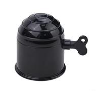 Solaughguy Capuchon de boule de remorquage verrouillable de 50 mm avec clé pour voiture, camion, caravane et protection d'attelage de remorque, bouclier en plastique durable contre la graisse, la