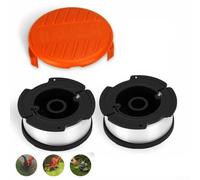 Solaughguy Capuchon de couvercle et bobine avec ligne pour Black & Decker GLC3630L GLC3630L20, bobine d'alimentation automatique pour GLC120 GLC13 GLC14 GLC1423 GL544 GLC2000