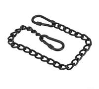 Solaughguy Chaîne de sac de frappe robuste avec crochet pour cintre de sac de frappe - 660 mm et 990 mm de longueur options en finition noire ou blanche - Équipement d'entraînement de boxe (990 mm