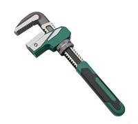 Solaughguy Clé à cliquet à angle droit type F, ouverture réglable de 80 mm pour plomberie, outil à main en métal inoxydable, 290 x 70 mm