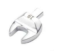 Solaughguy Clé à douille ouverte 8-32 mm avec clé d'insertion 9 x 12 mm, clé dynamométrique pour écrous et boulons standard, construction en acier au chrome vanadium (19 mm)