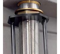 Solaughguy Clé d'évier multifonction avec tête hexagonale réglable à quatre griffes pour installation de robinet de salle de bain et cuisine et raccords de tuyau, métal (A)