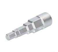 Solaughguy Clé Spud de radiateur étagée en 5 étapes pour poignée à cliquet de 1,27 cm - Clé à douille en acier au carbone avec 10 mm, 11 mm, 12,5 mm, 16 mm et 21 mm