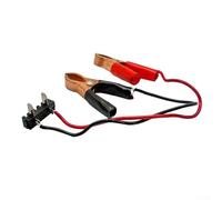 Solaughguy Clips de batterie de voiture Adaptateur pour Worx WA3575, WA3525, WA3578 et WA3520 - Extracteur crocodile 12 V avec bornes à code couleur