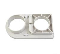 Solaughguy Collecteur de poussière de chaussure de 80 mm pour routeur CNC fraiseuse avec entrée d'aspiration de 100 mm et brosse en nylon épais pour une poussière efficace