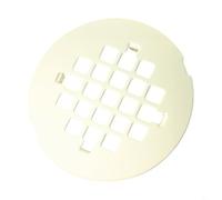 Solaughguy Couvercle de vidange en acier inoxydable pour salle de bain et douche | Attrape-cheveux rond avec maille anti-encrassement | Filtre de vidange de sol pour résidentiel ou commercial (doré)