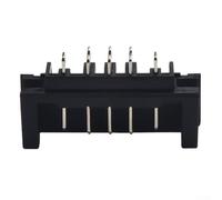 Solaughguy DCB118 Connecteur Terminal Support pour Chargeur de Batterie Li-Ion DEWALT 14.4V et 18V - PCB Mount Terminal Holder pour DCB112, DCB115, DCB105, DCB090 USB Adapter -