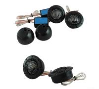 Solaughguy DDT-S30 Haut-parleur audio 360 W 2,5 cm avec diaphragme PEI 4 Ohm Sensibilité 91 dB Pour véhicules 12-24 V Noir