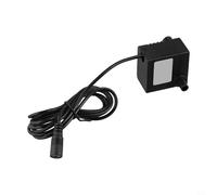 Solaughguy Eau submersible à énergie solaire 5 W avec entraînement magnétique pour fontaine et étang d'aquarium, débit de 500 l/h, 12 V DC, faible bruit inférieur à 35 dB, noir