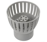 Solaughguy Écumoire de bassin Koi pour collection Leaf - Filtre de vidange de bassin réglable avec tasse à débris élargie, pour une installation facile et un outil - Compatible avec (90 mm)