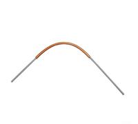 Solaughguy Ensemble de cintreuse de tube à ressort de 101,6 cm pour tuyaux en cuivre et aluminium, 6 tailles (6-22 mm), outil de cintrage compatible avec l'acier à paroi mince, trempé à l'huile (19 mm