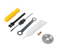 Solaughguy Ensemble de moulinet de pêche en métal 7.1:1 - Pièces de rechange compatibles avec ABU B3p3s3, Orange b4p4 Pro et ZATA b5p5 pour (main gauche)