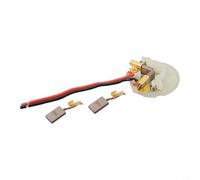 Solaughguy Ensemble de porte-balais de carbone avec 3 balais de carbone 3 x 8 x 13 mm pour outils électriques SFC14-A, SFC14A et SFC22-A - Boîtier métallique de 44 mm de diamètre, compatible avec les