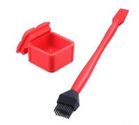 Solaughguy Ensemble d'outils d'application de colle en silicone avec brosse et boîte de rangement pour le travail du bois - Antiadhésif, léger (260 g), poignée ergonomique, pinceau de 191 mm, 64 x 64