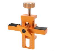 Solaughguy Gabarit d'installation de porte d'armoire pour armoires, outil de localisation réglable en alliage d'aluminium et acier inoxydable avec foret, 5,1 cm - Guide de poinçonnage et de levage