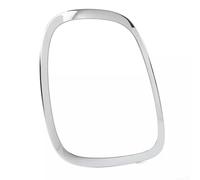 Solaughguy Garniture de phare arrière chromé pour F55 F56 F57 2014-2021, cadre de feu arrière de rechange avec matériau ABS, compatibilité pour (gauche)