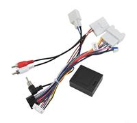 Solaughguy Interface audio pour voiture avec adaptateur de faisceau d'alimentation et décodeur Canbus, compatible avec les véhicules (vérifier le numéro de pièce avant