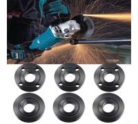 Solaughguy Jeu d'écrous à bride pour meuleuse d'angle (filetage 5/8") pour meuleuse d'angle Dewalt, Makita, Ryobi et Bosch - Construction en acier, compatible avec les modèles 224399-1, 19346,