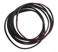 Solaughguy Joint d'étanchéité en caoutchouc EPDM en forme de T pour portière de voiture résistant aux intempéries pour capot et coffre avec ruban adhésif double face pour réduire le bruit