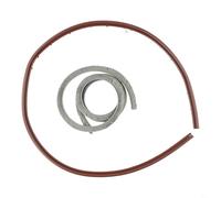 Solaughguy Joint d'étanchéité pour bas de porte - 100 cm x 2,5 cm - TPE - Pour insonorisation et protection contre les insectes - Double face pour portes intérieures et extérieures - Marron