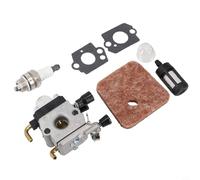 Solaughguy Kit carburateur pour taille-haie FS38, FS45, FS55, FC55, FS310, HS45 - Remplacement pour OEM 4140 120 0619 & 4137 120 0608, compatible avec Zama C1Q-S169B
