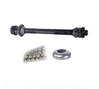 Solaughguy Kit de 2 moyeux arrière de rechange pour Novatec de 135 mm pour VTT avec design en acier creux et roulements à billes, compatible avec fourche arrière de 135 mm de large