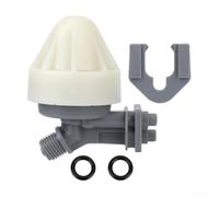 Solaughguy Kit de buse adoucisseur d'eau pour GE, Kenmore & Rheem - Pièce de rechange pour 7187065, 7165704, WS15X1002 - Avec buse, boucle en plastique et 2 joints d'étanchéité en silicone