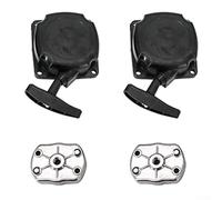 Solaughguy Kit de démarrage à traction et planche d'entraînement de rechange pour tondeuses à gazon BC52 et BC520 - Lot de 2 démarreurs + 2 cartes conductrices, 63 mm × 47 mm, construction robuste,