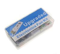 Solaughguy Kit de démarrage électronique pour prototypage de platine d'expérimentation - 830 points sans soudure - Module d'alimentation (≤ 9 V) - 65 fils de démarrage, diodes, transistors, circuits