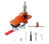 Solaughguy Kit de perçage de charnière réglable pour alésage de trou de tasse de 35 mm, outil de travail du bois avec 4 niveaux de réglage de marge, compatible avec une épaisseur de bois de 10 à 25 mm