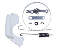 Solaughguy Kit de réparation de couvercle d'embrayage et de bande de frein pour tronçonneuses MS250, MS230, MS210, 021, 023, 025 - 8 pièces de rechange en métal (pièce 11230211100,