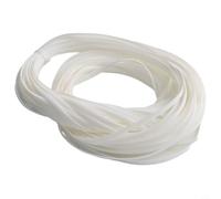 Solaughguy Kit de réparation plat en osier pour meubles de patio - Bandes de rechange en plastique et rotin de 36,6 m en blanc, gris, marron café - Restauration de chaise d'extérieur à faire soi-même