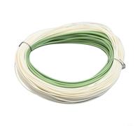 Solaughguy Ligne principale de pêche à la mouche en eau salée avec tailles WF6F à WF10F et longueur de 30,5 m en couleur verte ou crème pour la pêche en mer et la mouche courte sortante (WF9F)