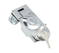 Solaughguy Loquet à levier scellé en alliage de zinc pour Southco C5-11-35, fermeture de porte d'armoire électrique pour camping-car, remorque, camping-car, boîte électrique, argent