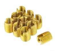 Solaughguy Lot de 10 adaptateurs de filetage avec écrou de filetage interne et externe, convertisseur de filetage femelle vers mâle, construction en acier à haute teneur en carbone, taille M5-M10 (M8