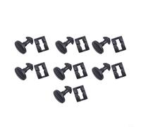 Solaughguy Lot de 14 clips de fixation pour œillet de remorquage avant et insert d'accueil compatibles avec Discovery 3 2005-2009 Moulures extérieures et garniture de rechange longue durée