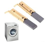 Solaughguy Lot de 2 balais de charbon de rechange pour Siemens et machines à laver, compatibles avec modèle L94MF7, ensemble de brosses en cuivre-graphite pour commutateur de moteur