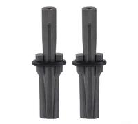 Solaughguy Lot de 2 cales de séparation de pierre de 18 mm pour béton, roche, granit, marbre, en alliage d'acier au chrome vanadium avec une dureté élevée et