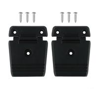 Solaughguy Lot de 2 loquets de rechange en plastique avec boucle à bouton avant pour glacières et glacières - Compatible avec les refroidisseurs de style incubateur, maison et extérieur