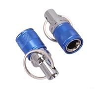 Solaughguy Lot de 2 porte-embouts à tige SDS pour forets, barre d'extension avec rangement porte-clés, compatible avec tournevis à tige rapide SDS et tournevis électriques (A)