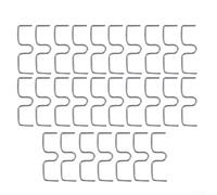 Solaughguy Lot de 27 clips de tige de plantes pour entraînement des branches d'arbre fruitier, outil de façonnage de tige de plante en acier au carbone pour un soutien efficace et l'air