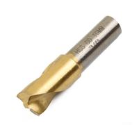 Solaughguy Lot de 3 fraises à souder par points HSS pour retrait de soudure, forets plaqués 6,5 mm, 8 mm, 10 mm, avec tige hexagonale 1/4, longueur de 45 mm, compatible avec