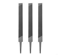 Solaughguy Lot de 3 limes plates de 15,2 cm pour tronçonneuse - Outil de fabrication suisse pour affûter toutes les marques et types de chaînes de tronçonneuse