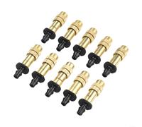 Solaughguy Lot de 30 têtes d'arroseur en cuivre 4/7 mm pour système d'irrigation goutte à goutte pour toit de jardin