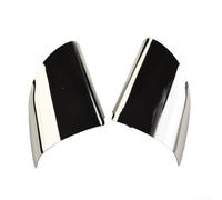 Solaughguy Lot de 4 enjoliveurs de volant en acier inoxydable pour MK2 2005-2011, argenté, pour roue à quatre rayons, décoration imperméable et résistante à la décoloration