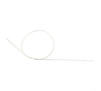 Solaughguy Lot de 4 tiges de soudure argentées de 50 cm pour la fabrication et la réparation de bijoux, fil à souder doré avec faible point de fusion, compatible avec divers métaux