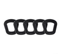 Solaughguy Lot de 5 joints d'étanchéité en caoutchouc pour jerrican de 5/10/20 litres, anneaux de rechange durables de 54 mm, compatibles avec les bidons d'essence en métal ou en plastique,