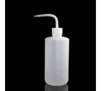 Solaughguy Lot de 6 flacons de lavage de sécurité en polyéthylène basse densité avec pointe inclinée et débit uniforme - Flacons compressibles de 500 ml pour le nettoyage des ustensiles de laboratoire