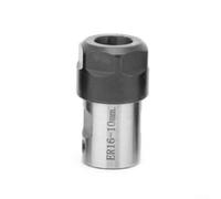 Solaughguy Mandrin de serrage d'arbre de moteur ER11 ER16 ER20 avec porte-outil de tige d'extension de 5 à 16 mm pour applications de fraisage CNC et d'usinage de trous profonds (ER16A-10 mm)