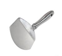 Solaughguy Mastic en acier inoxydable et grattoir mural pour la finition des cloisons sèches, l'étalement du plâtre et la préparation dans la rénovation et la décoration de la maison